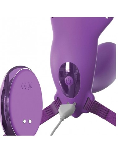 FANTASY FOR HER ARNES MARIPOSA G SPOT CON VIBRADOR RECARGABLE CONTROL REMOTO VIOLETA