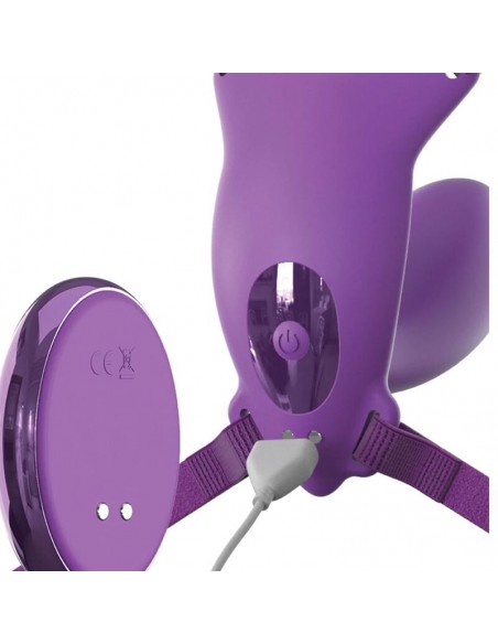 FANTASY FOR HER ARNES MARIPOSA G SPOT CON VIBRADOR RECARGABLE CONTROL REMOTO VIOLETA