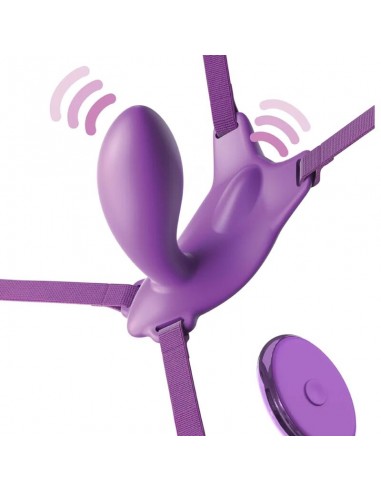 FANTASY FOR HER ARNES MARIPOSA G SPOT CON VIBRADOR RECARGABLE CONTROL REMOTO VIOLETA