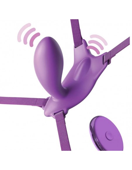 FANTASY FOR HER ARNES MARIPOSA G SPOT CON VIBRADOR RECARGABLE CONTROL REMOTO VIOLETA