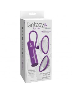 FANTASY FOR HER KIT BOMBA DE SUCCION PARA CLITORIS RECARGABLE TALLA S L 2