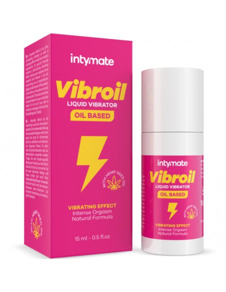 INTIMATELINE INTYMATE VIBROIL ACEITE INTIMO PARA ELLA EFECTO VIBRADOR 15 ML