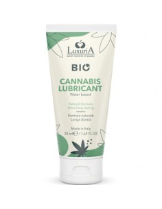 INTIMATELINE LUXURIA BIO LUBRICANTE CANNABIS BASE AGUA 50 ML