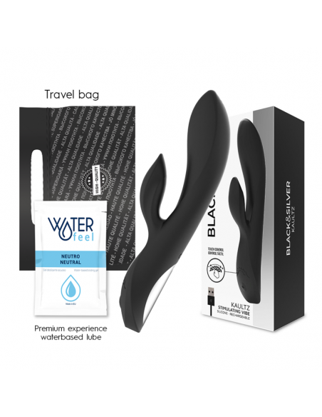 BLACKSILVER KAULTZ VIBRADOR CONTROL TOUCH