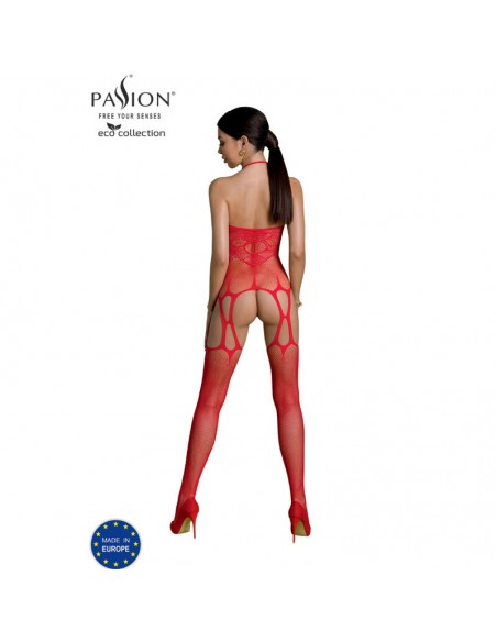 PASSION ECO COLLECTION BODYSTOCKING ECO BS002 ROJO