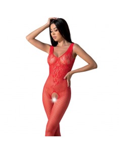 PASSION BS098 BODYSTOCKING ROJO TALLA UNICA