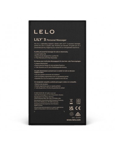 LELO LILY 3 MASAJEADOR PERSONAL LAVANDA