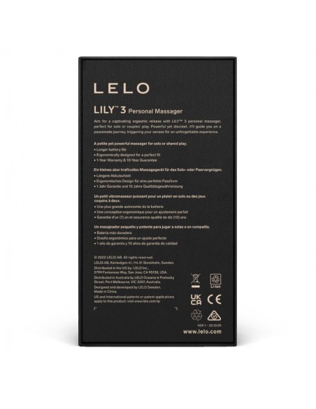 LELO LILY 3 MASAJEADOR PERSONAL LAVANDA