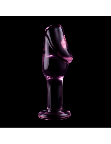 NEBULA SERIES BY IBIZA MODELO 6 PLUG CRISTAL BOROSILICATO 125 X 4 CM ROSA