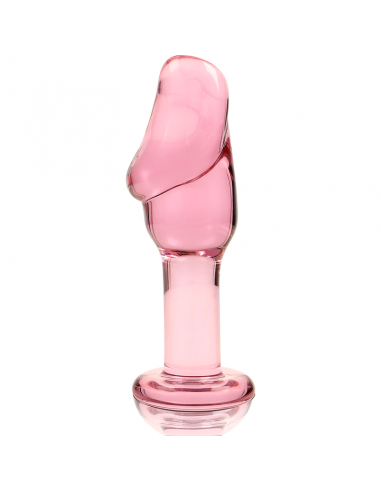NEBULA SERIES BY IBIZA MODELO 6 PLUG CRISTAL BOROSILICATO 125 X 4 CM ROSA