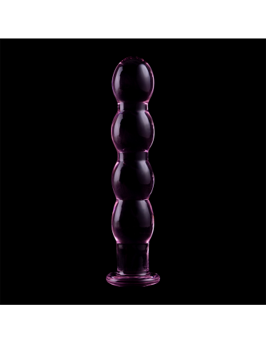 NEBULA SERIES BY IBIZA MODELO 10 DILDO CRISTAL BOROSILICATO 165 X 35 CM ROSA