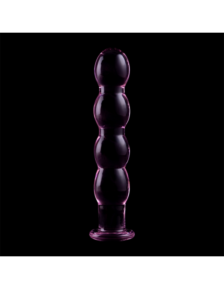 NEBULA SERIES BY IBIZA MODELO 10 DILDO CRISTAL BOROSILICATO 165 X 35 CM ROSA