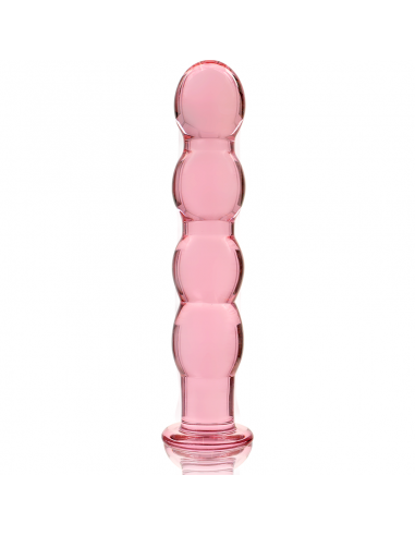 NEBULA SERIES BY IBIZA MODELO 10 DILDO CRISTAL BOROSILICATO 165 X 35 CM ROSA
