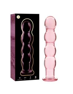 NEBULA SERIES BY IBIZA MODELO 10 DILDO CRISTAL BOROSILICATO 165 X 35 CM ROSA