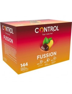 CONTROL ADAPTA FUSSION PRESERVATIVOS 144 UNIDADES