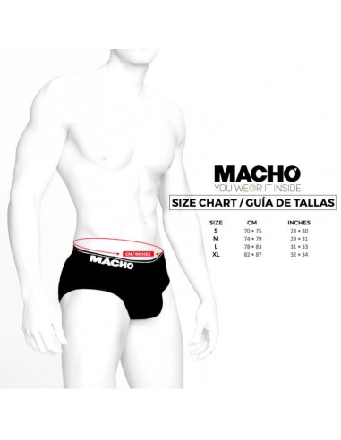 MACHO MX24NB SLIP NEGRO M
