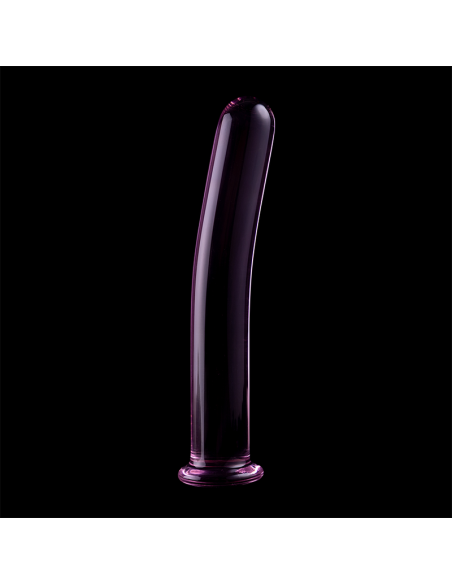 NEBULA SERIES BY IBIZA MODELO 17 DILDO CRISTAL BOROSILICATO 185 X 3 CM ROSA