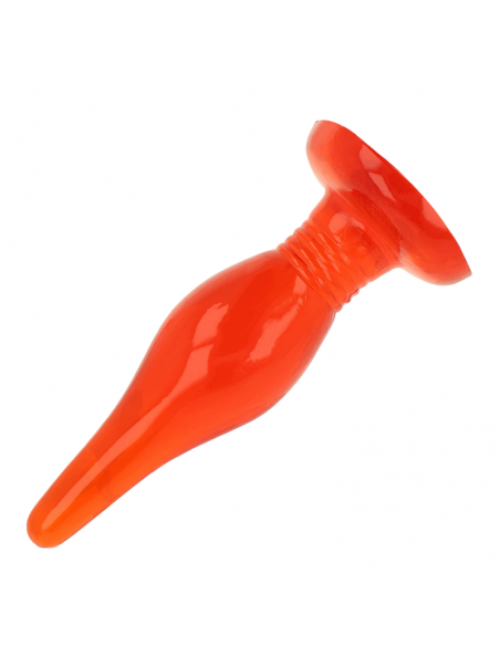 BAILE PLUG ANAL TACTO SUAVE ROJO 142 CM