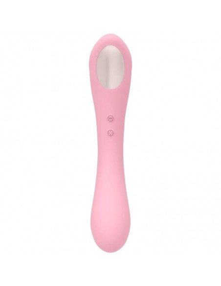 FEMINTIMATE DAISY MASSAGER SUCCIONADOR Y VIBRADOR ROSA