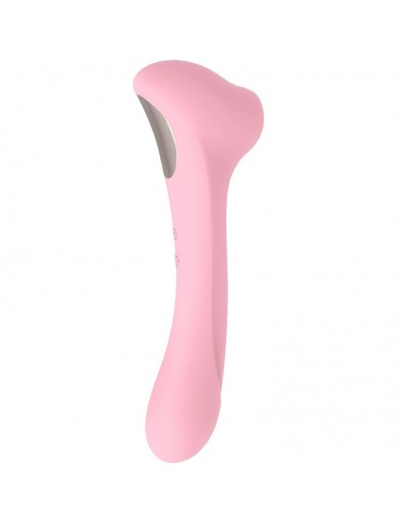 FEMINTIMATE DAISY MASSAGER SUCCIONADOR Y VIBRADOR ROSA