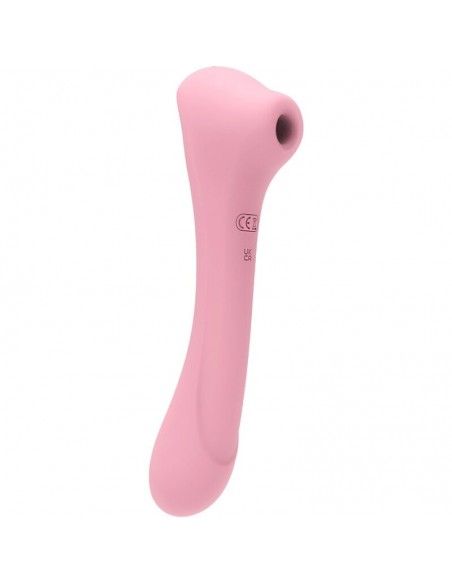 FEMINTIMATE DAISY MASSAGER SUCCIONADOR Y VIBRADOR ROSA