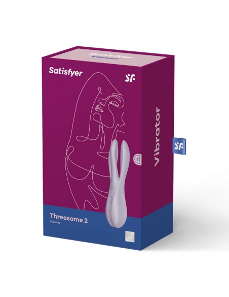 SATISFYER THREESOME 2 VIBRADOR VIOLETA