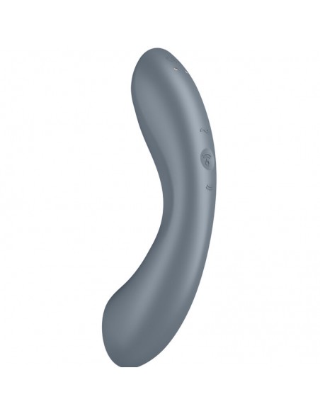 SATISFYER CURVE TRINITY 1 AIR PULSE VIBRATION GRIS