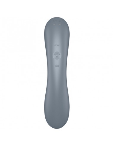 SATISFYER CURVE TRINITY 1 AIR PULSE VIBRATION GRIS