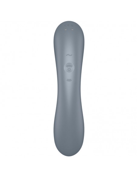 SATISFYER CURVE TRINITY 1 AIR PULSE VIBRATION GRIS