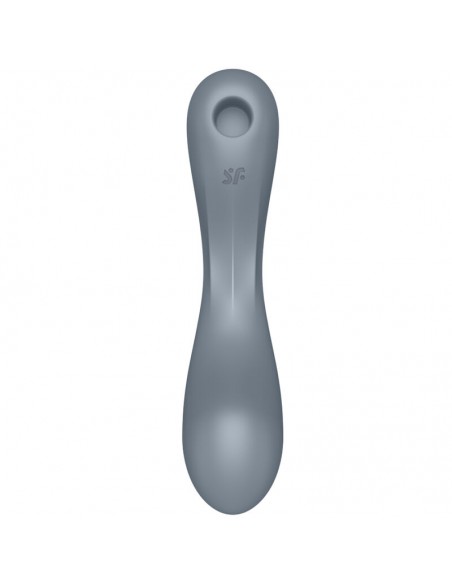 SATISFYER CURVE TRINITY 1 AIR PULSE VIBRATION GRIS
