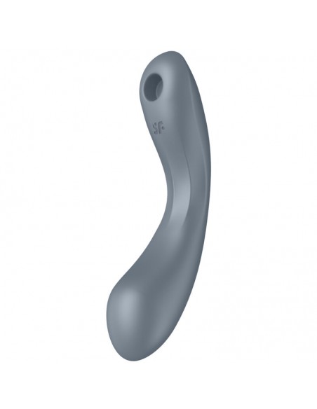 SATISFYER CURVE TRINITY 1 AIR PULSE VIBRATION GRIS