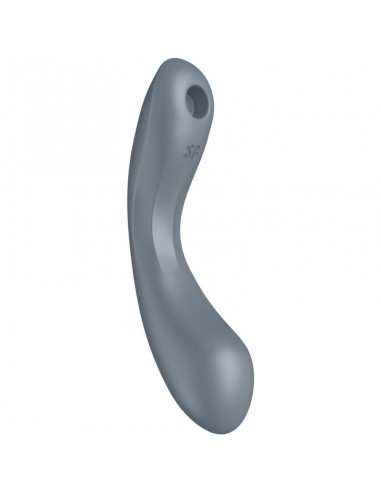 SATISFYER CURVE TRINITY 1 AIR PULSE VIBRATION GRIS