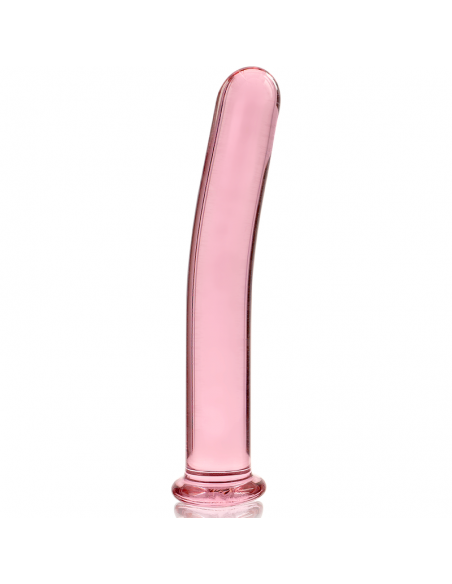 NEBULA SERIES BY IBIZA MODELO 8 DILDO CRISTAL BOROSILICATO 145 X 2 CM ROSA