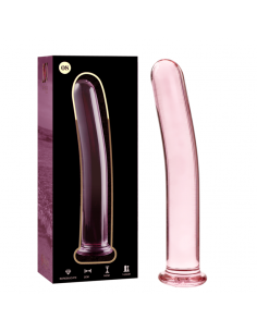 NEBULA SERIES BY IBIZA MODELO 8 DILDO CRISTAL BOROSILICATO 145 X 2 CM ROSA