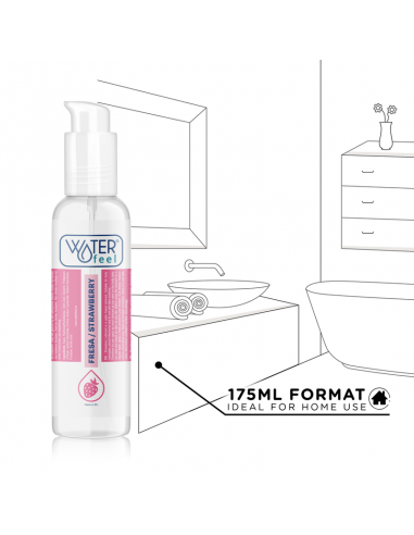 WATERFEEL LUBRICANTE BASE AGUA FRESA 175 ML
