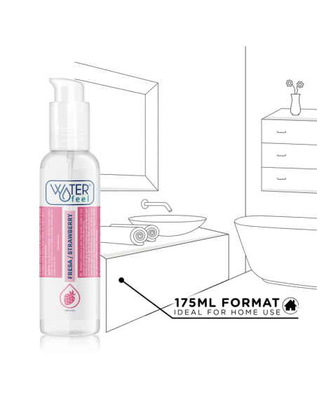 WATERFEEL LUBRICANTE BASE AGUA FRESA 175 ML