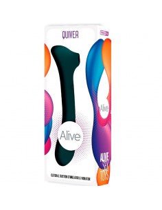 ALIVE QUIVER SUCCIONADOR VIBRADOR VERDE 2