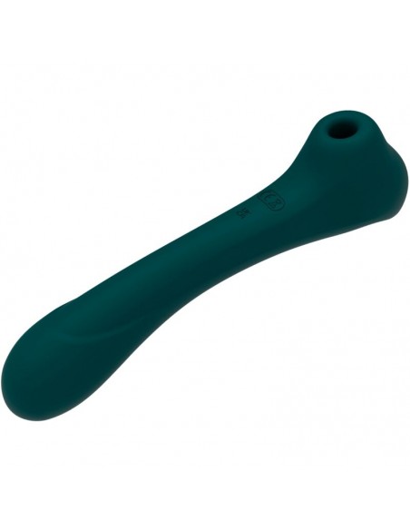 ALIVE QUIVER SUCCIONADOR VIBRADOR VERDE