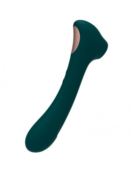 ALIVE QUIVER SUCCIONADOR VIBRADOR VERDE