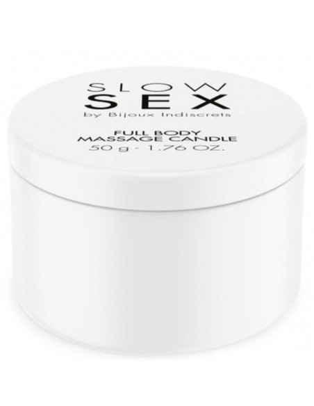 BIJOUX SLOW SEX VELA DE MASAJE CORPORAL 50 G BIJOUX SLOW SEX VELA DE MASAJE CORPORAL 50 G