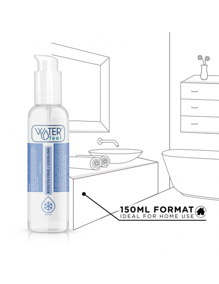 WATERFEEL LUBRICANTE EFECTO FRIO 150 ML