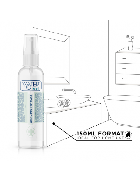 WATERFEEL LIMPIADOR JUGUETES STERILE 150 ML