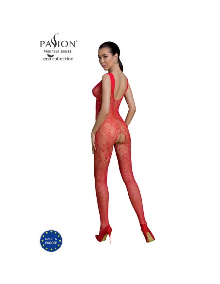 PASSION ECO COLLECTION BODYSTOCKING ECO BS012 ROJO