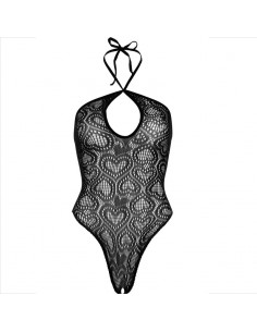 LEG AVENUE BODY CUELLO HALTER SIN COTURAS NEGRO 2