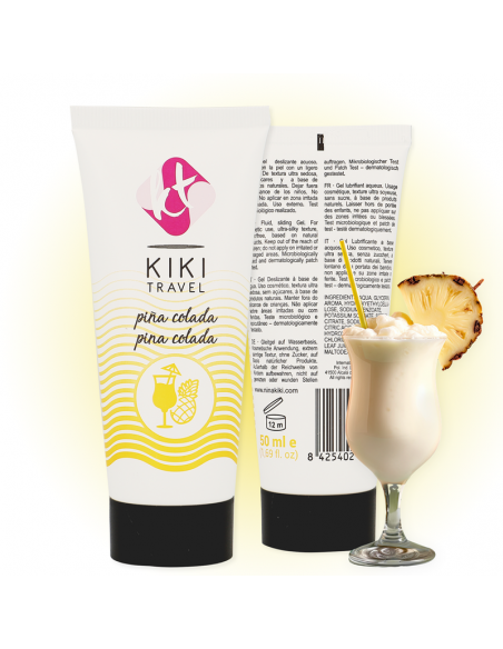 KIKi TRAVEL LUBRICANTE SABOR A PINA COLADA 50 ML