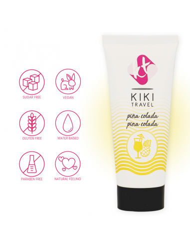 KIKi TRAVEL LUBRICANTE SABOR A PINA COLADA 50 ML
