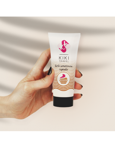 KIKi TRAVEL GEL DESLIZANTE SABOR A TARTA AMERICANA CUPCAKE 50 ML