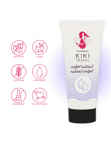 KIKi TRAVEL GEL DESLIZANTE NATURAL CONFORT 50 ML