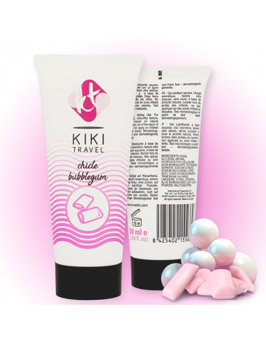 KIKi TRAVEL LUBRICANTE SABOR A CHICLE 50 ML