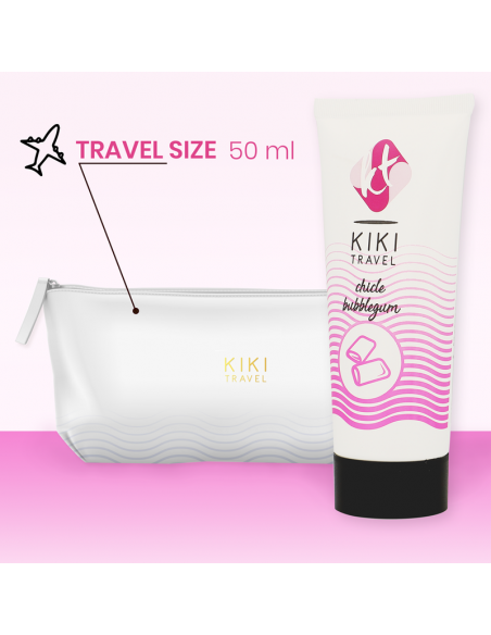 KIKi TRAVEL LUBRICANTE SABOR A CHICLE 50 ML